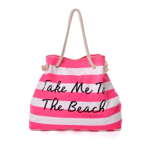Victoria's Secret Handbags - (4/$24) Victorias Secret TAKE ME TO THE BEACH Tote